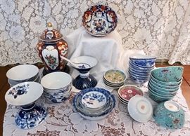 Asian inspired dishes