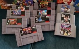 Nintendo Super Mario Books - Nintendo Games - Donkey Kong Country, Mega Man X, Mario Paint, Rise of the Robots, NFL Blitz, War Zone