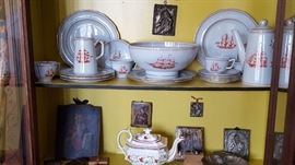 Copeland Spode Trade Winds & Russian Icons (bottom)
