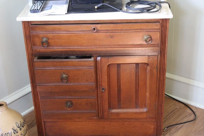 marble top wash stand