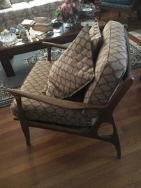 Mid-century teak chair