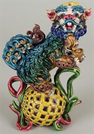 Koji Cochin Pottery Foo Dog