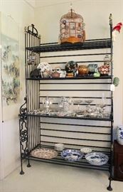 Baker's rack, estate of Dominick Dunne