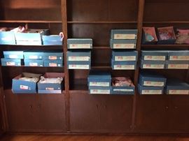 43 Madame Alexander dolls in various sizes