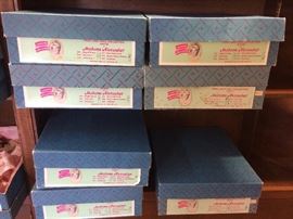 Several Madame Alexander First Ladies including Mary Todd Lincoln and Sarah Polk