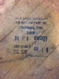 Jack Daniel Distillery barrel