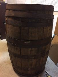 Jack Daniel's whiskey white oak barrel