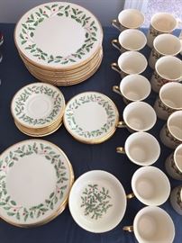 Lenox Holiday Christmas dishes