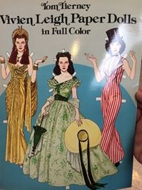 Vivien Leigh paper dolls