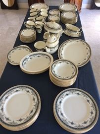 The Minton -full set on display