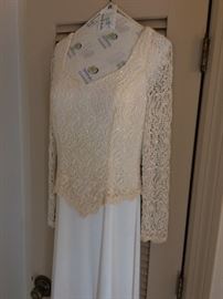 Jeweled bodice Swan Ball gown