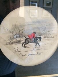 Handley Gross in a Frost, 1850s English illustration art