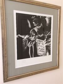 Large photograph, Pieta