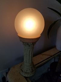adorable Italian style pedestal lamp