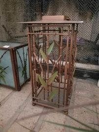 Bamboo theme candle cage