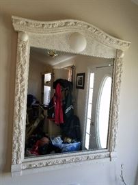 Heavy, Large wall mirror