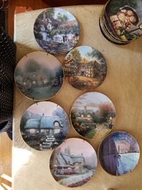 Thomas Kinkaid Collectible Plates