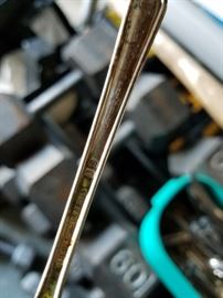 Trademark of 1 piece of the 12 placesetting Rogers, "Eternally Yours" pattern of silverplate flatware.