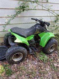 Four wheeler. Has new battery but needs some mechanical TLC to get her running,