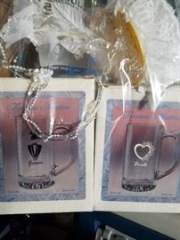 Bride and Groom Drink Mugs