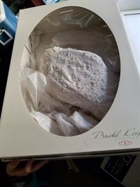 Cleaned and Preserved Wedding Gown