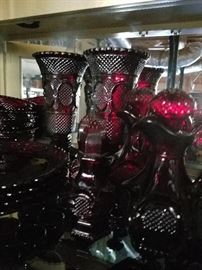 Vintage Avon Cape Cod Cruet Pitcher, vases, candlestick holders, more!!! 1975-1992