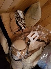 King Size Comforter Set with Decorative Pillows