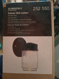 brand new outdoor light fixture