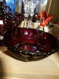 Avon Cape Cod Serving Bowl, Vintage