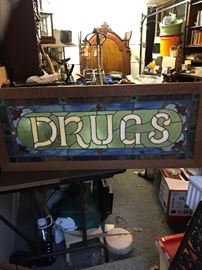 Leaded glass vintage