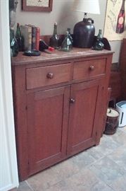 Antique 1860's jelly cupboard.