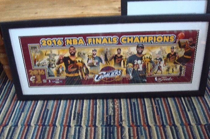 Large photo Cleve. Cavs. 2016 NBA finals champions.