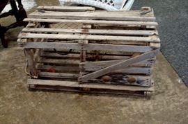 Antique lobster trap.