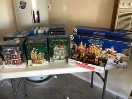 Heritage holiday christmas village