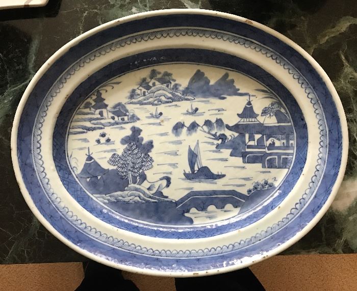 19th century Canton platter