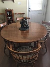 Small dinette table w/ chairs.