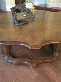 Coffee table, side view