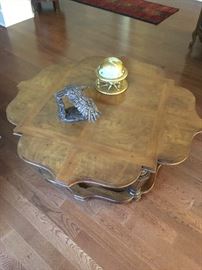Coffee table, top view