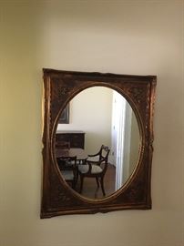 Framed mirror