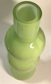 Super Cool Green Vase - Almost 2 foot Tall! Groovy ...