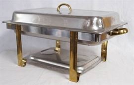 Chafing Dish - Stand, Tray and Lid - Great for Cat ...