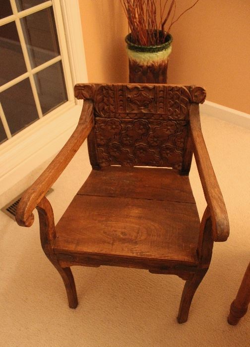 Antique Indian chairs