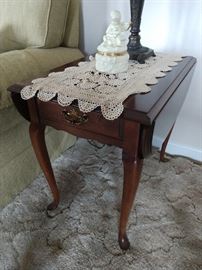 Lane drop leaf end table