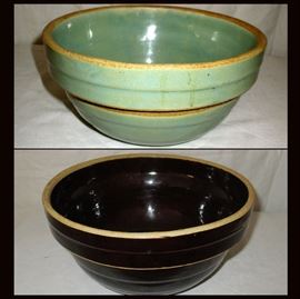 2 Excellent Vintage Mixing Bowls, made in USA