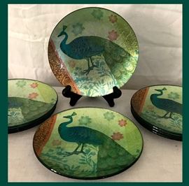 Attractive Peacock Plates 