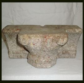 Architectural Salvage Piece from the Rumley Mansion of La Porte Indianna, Demolished in the 1960s 
