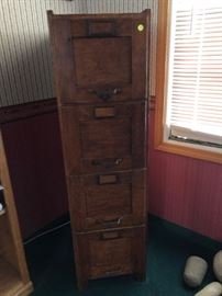 Old file cabinet