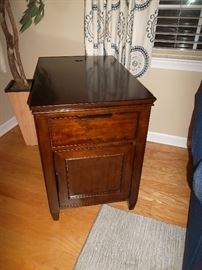 Hooker table cabinet