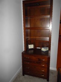 Hooker bookcase file drawer cabinet