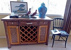 Was $850 will now be $425
Copper top wine/buffet with Elk handle 48 wide x 33 1/2 high x 21 deep